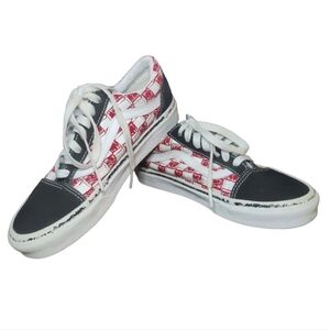 VANS Old Skool Sketch Checkerboard Low Top Sneakers
